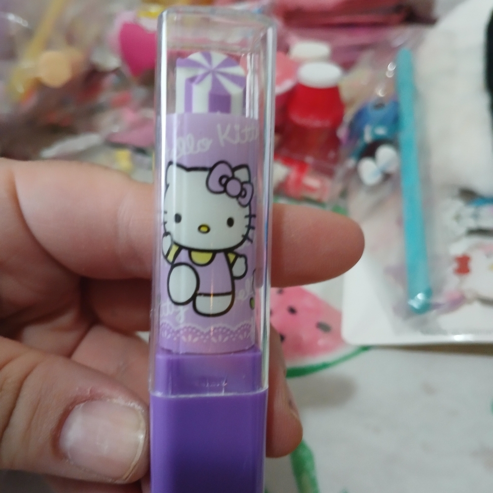 Hk Purple Lipstick Eraser